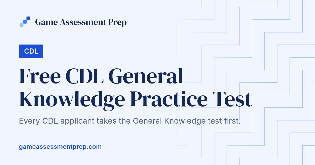 Free CDL General Knowledge Practice Test (2026) | 50 Questions with Answers