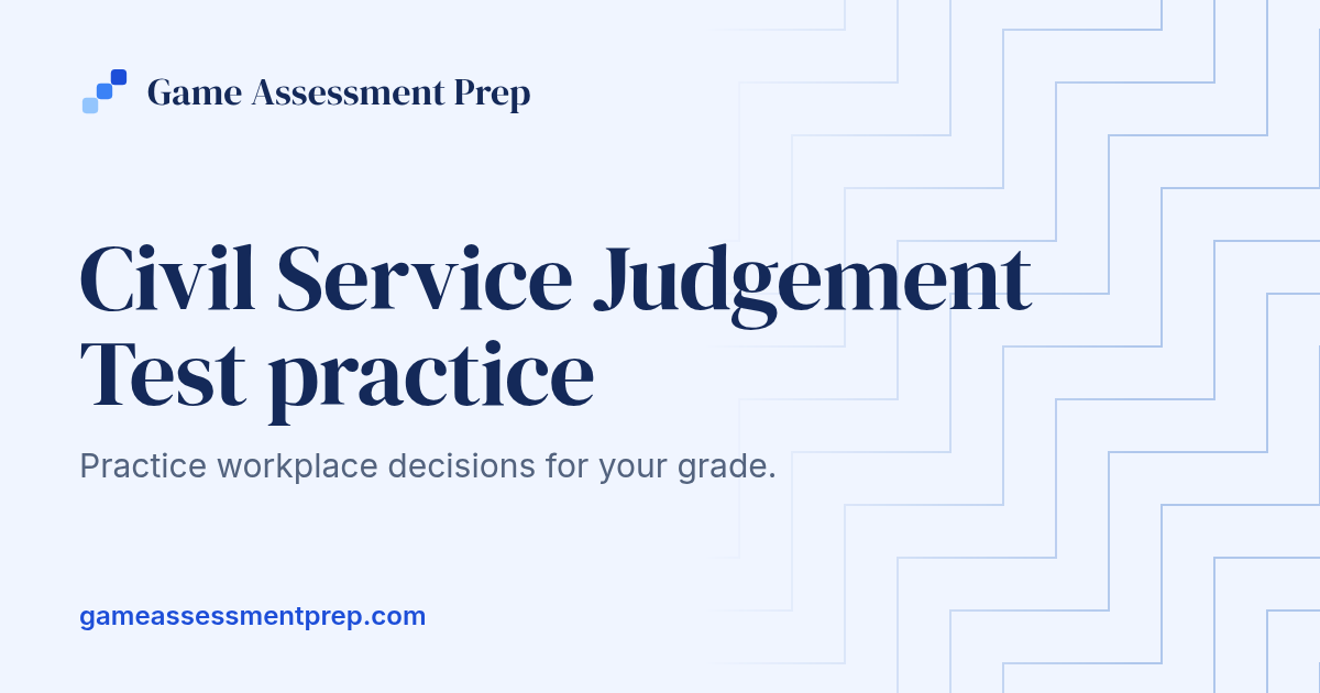 Civil Service Judgement Test Practice 2026/2027 | CSJT Scenarios ...