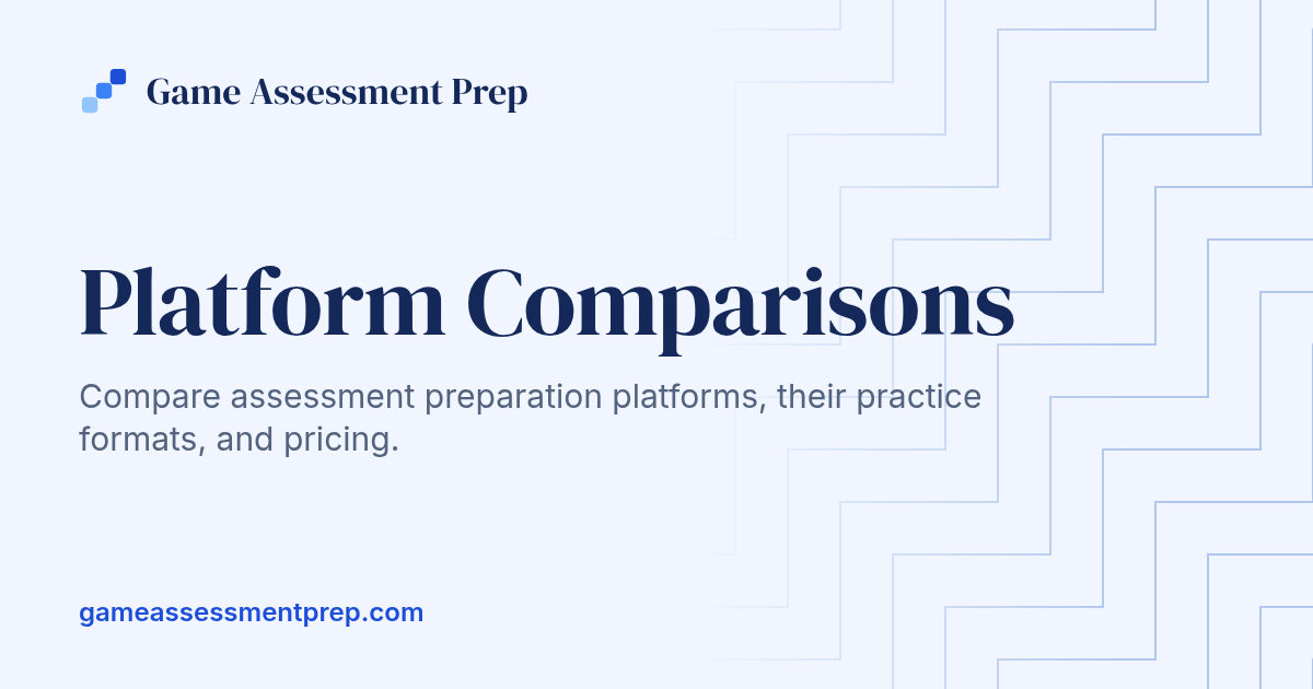Platform Comparisons 2026/2027 | Game Assessment Prep