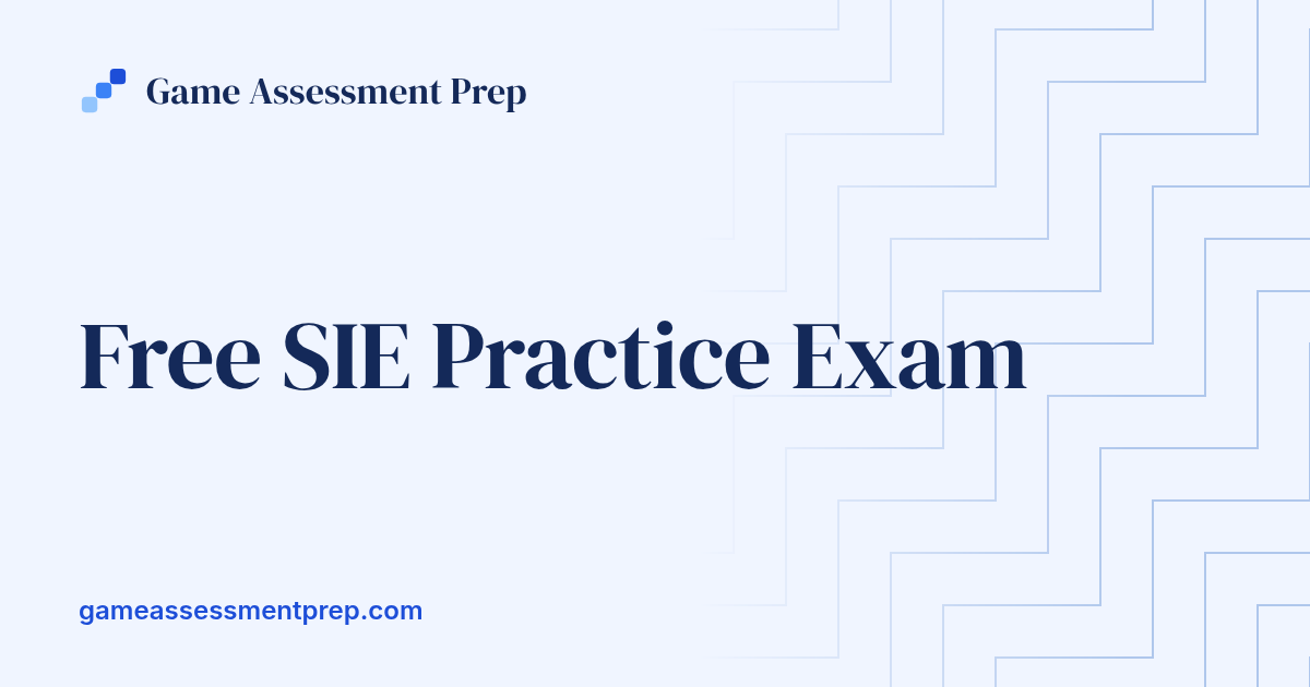 Free SIE Practice Exam (2026): FINRA SIE Questions