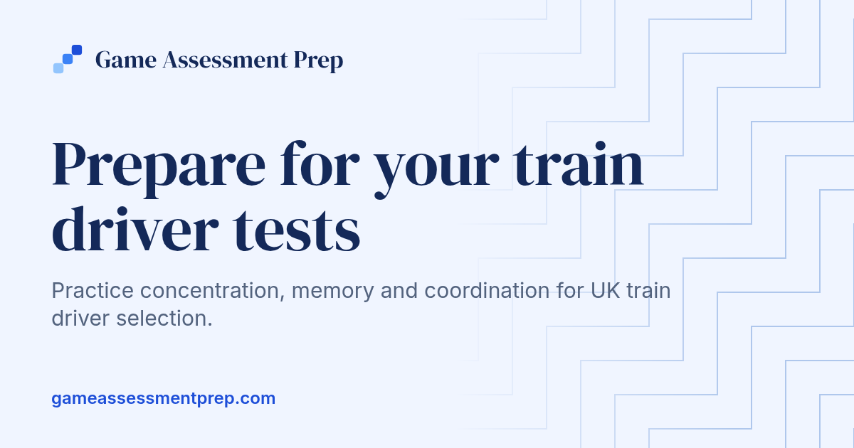 Train Driver Test Practice | UK Psychometric Tests